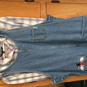 Women’s 18W denim looney tunes tweety dress
